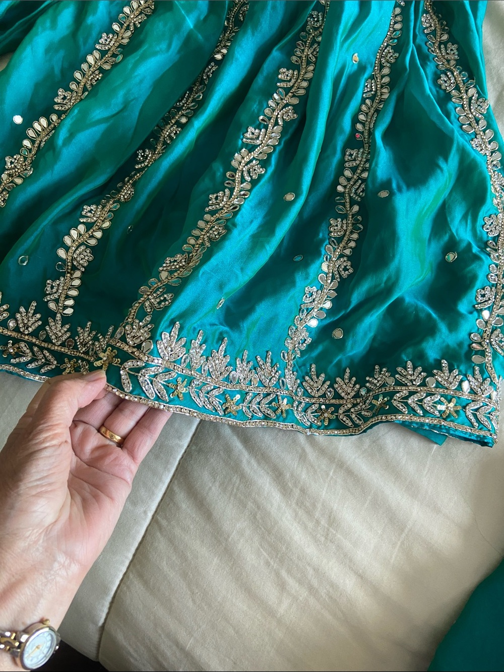 Indian / Pakistani / Bollywood Sharara set - Picture 10 of 12